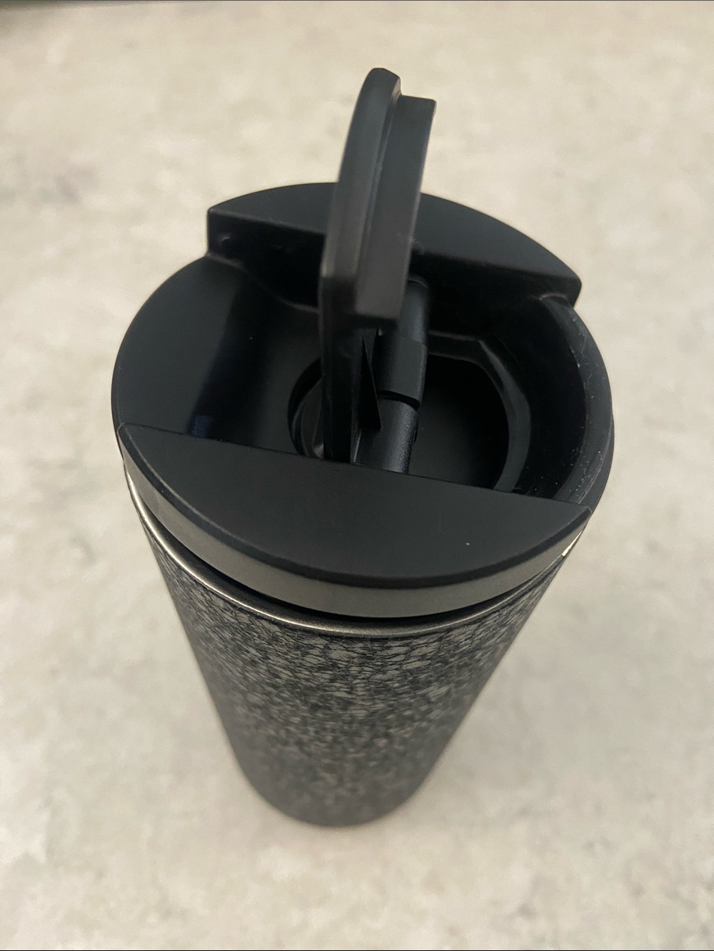 Starbucks RARE Ltd Edition Black Ice Crystal Stainless Steel Tumbler 12 FL OZ. - Picture 12 of 15